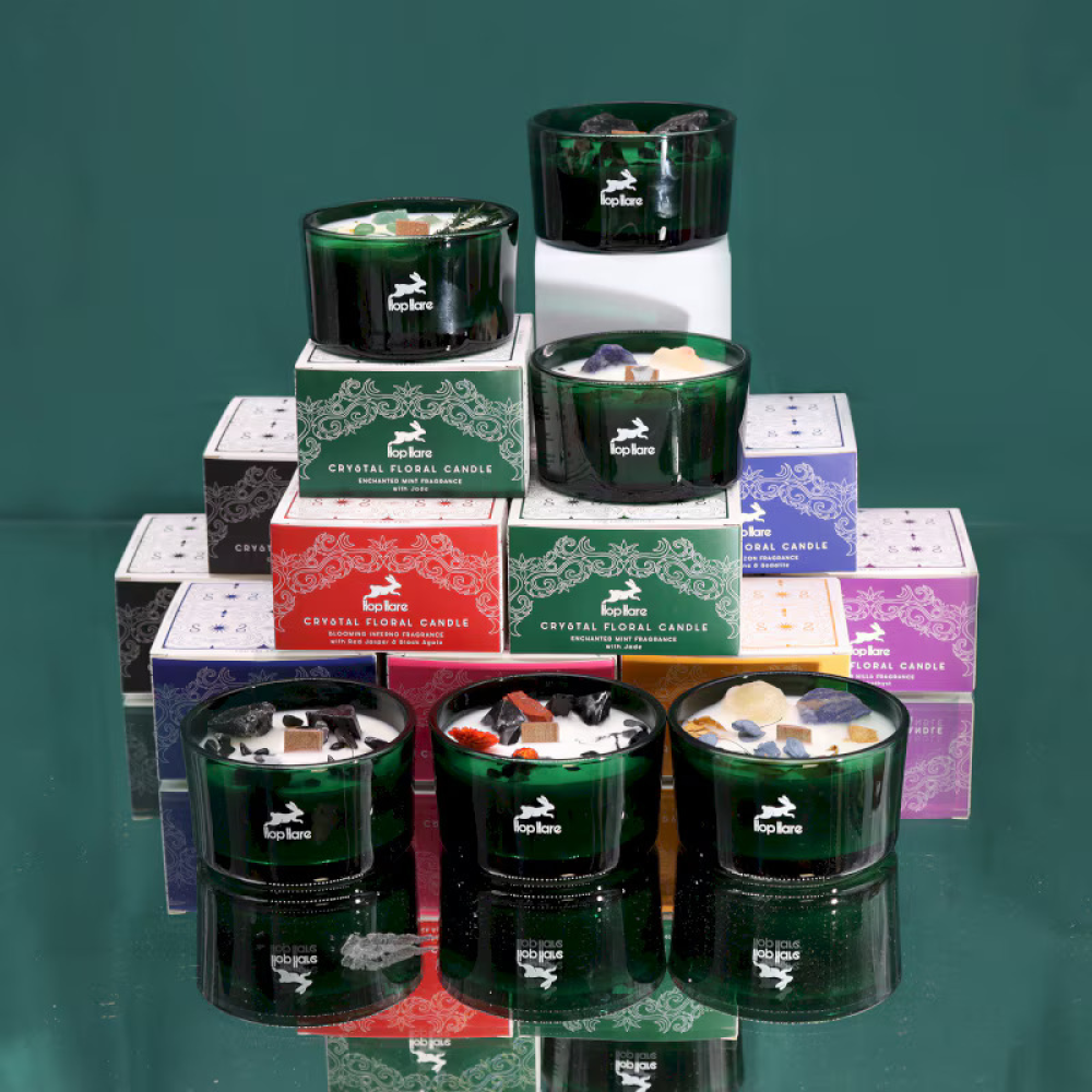 Hop Hare Crystal Candle Product Image