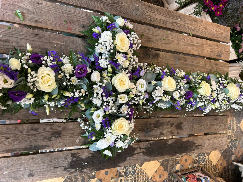 Purple Cross Product Image