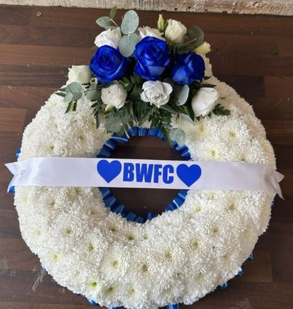 BWFC Football Wreath Product Image