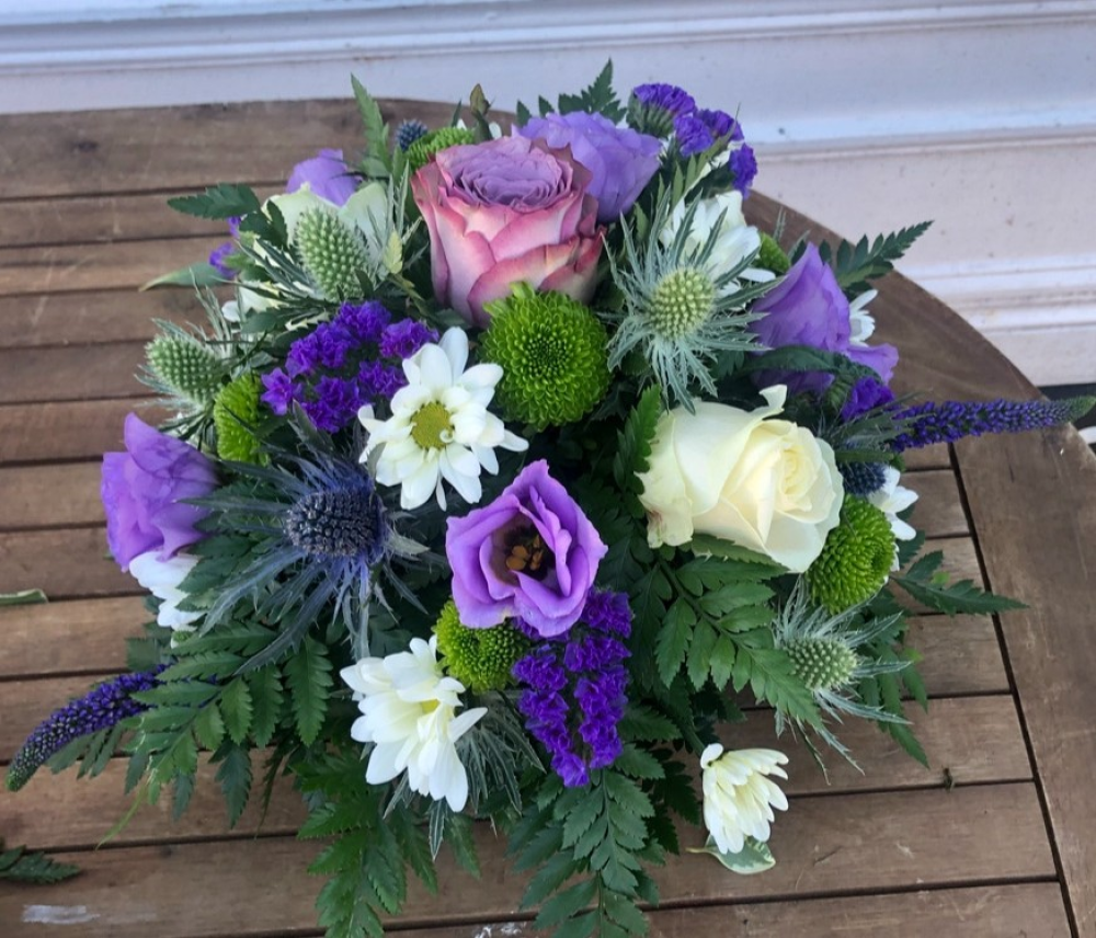 Purple & White Posy Product Image